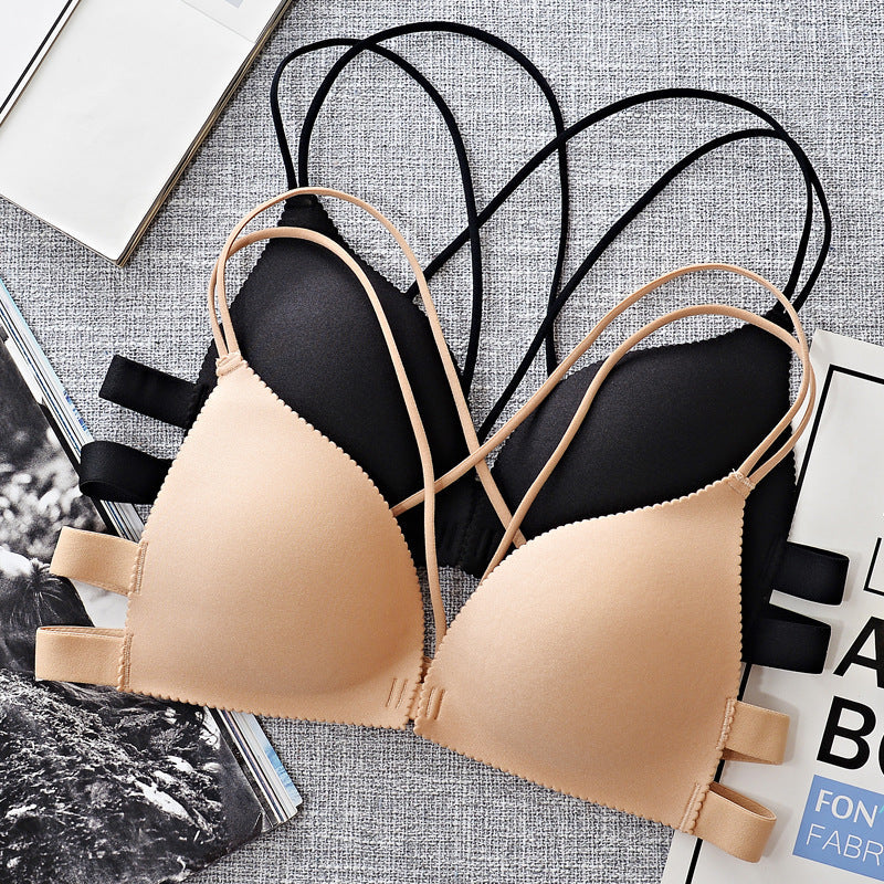 Pack of 2 New Seamless Front Closure Light Padded Beauty Back Padded Bra K162