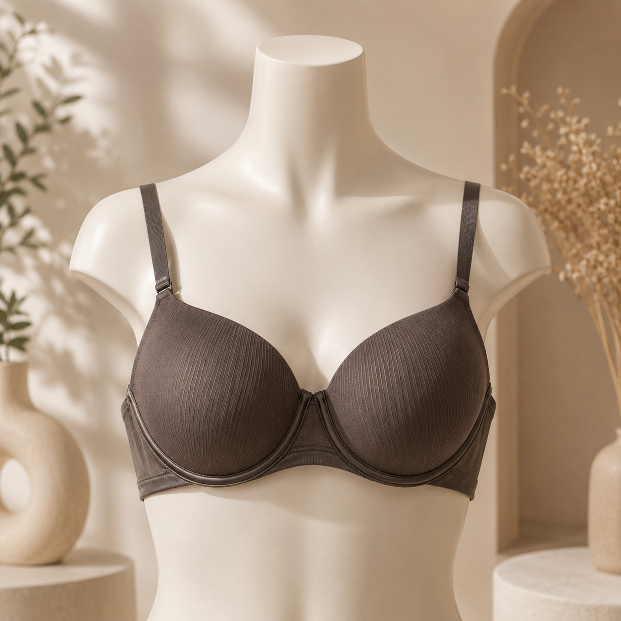 Seamless Padded Bra – Smooth Finish & Everyday Comfort-AZE