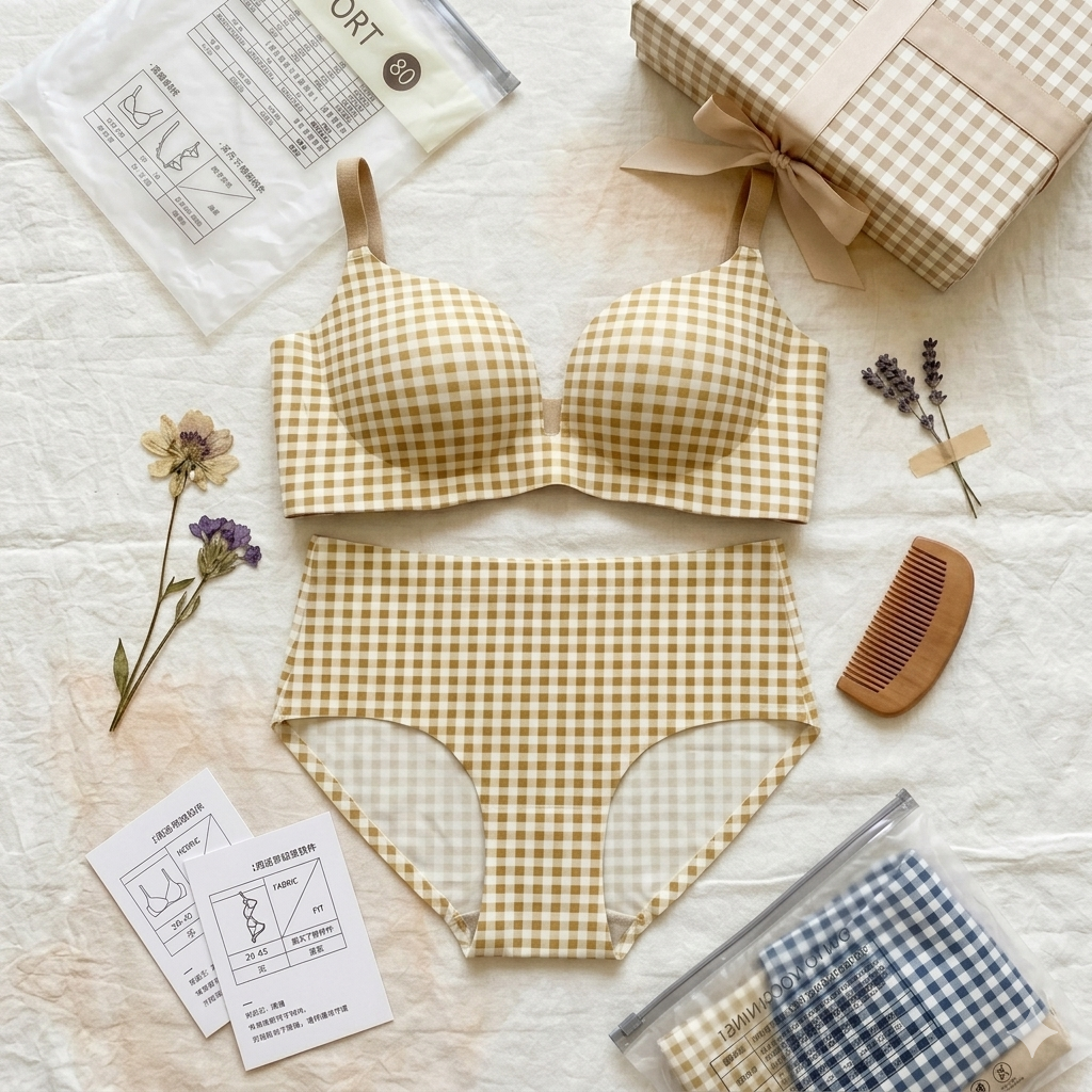 Flourish The Signature Gingham Seamless Set