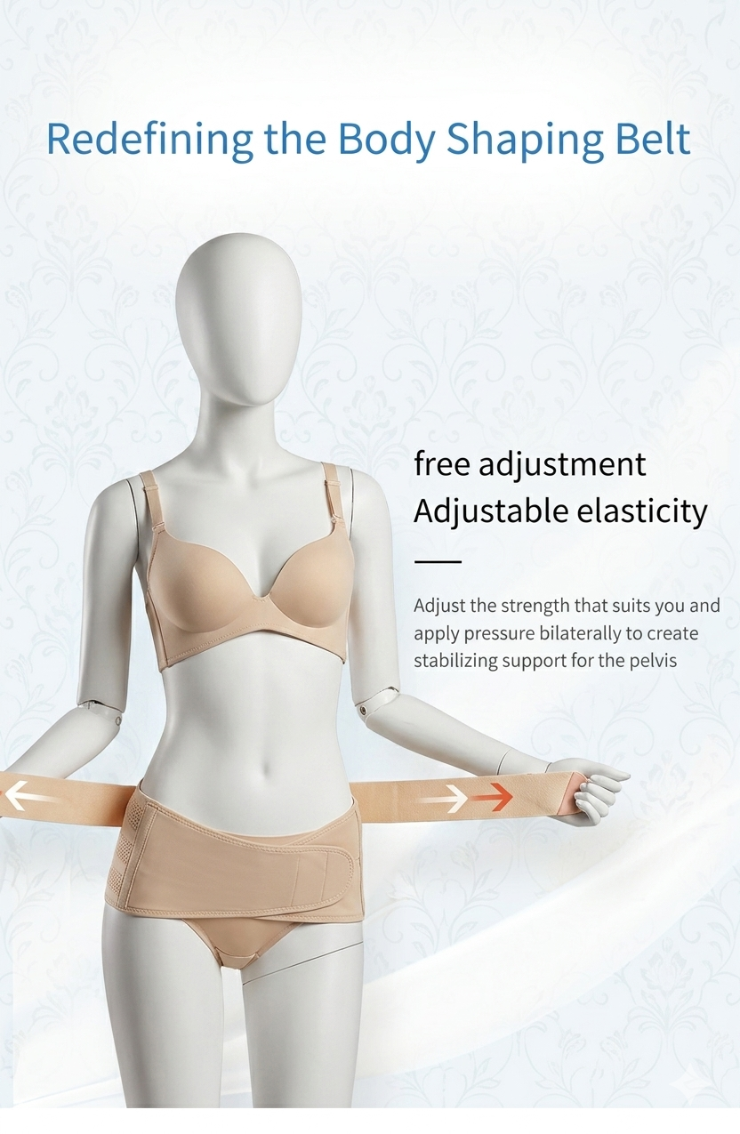 Flourish Maternity Belt Pregnancy Belly Band Back Support Abdominal Binder Back Brace - Back, Pelvic, Hip