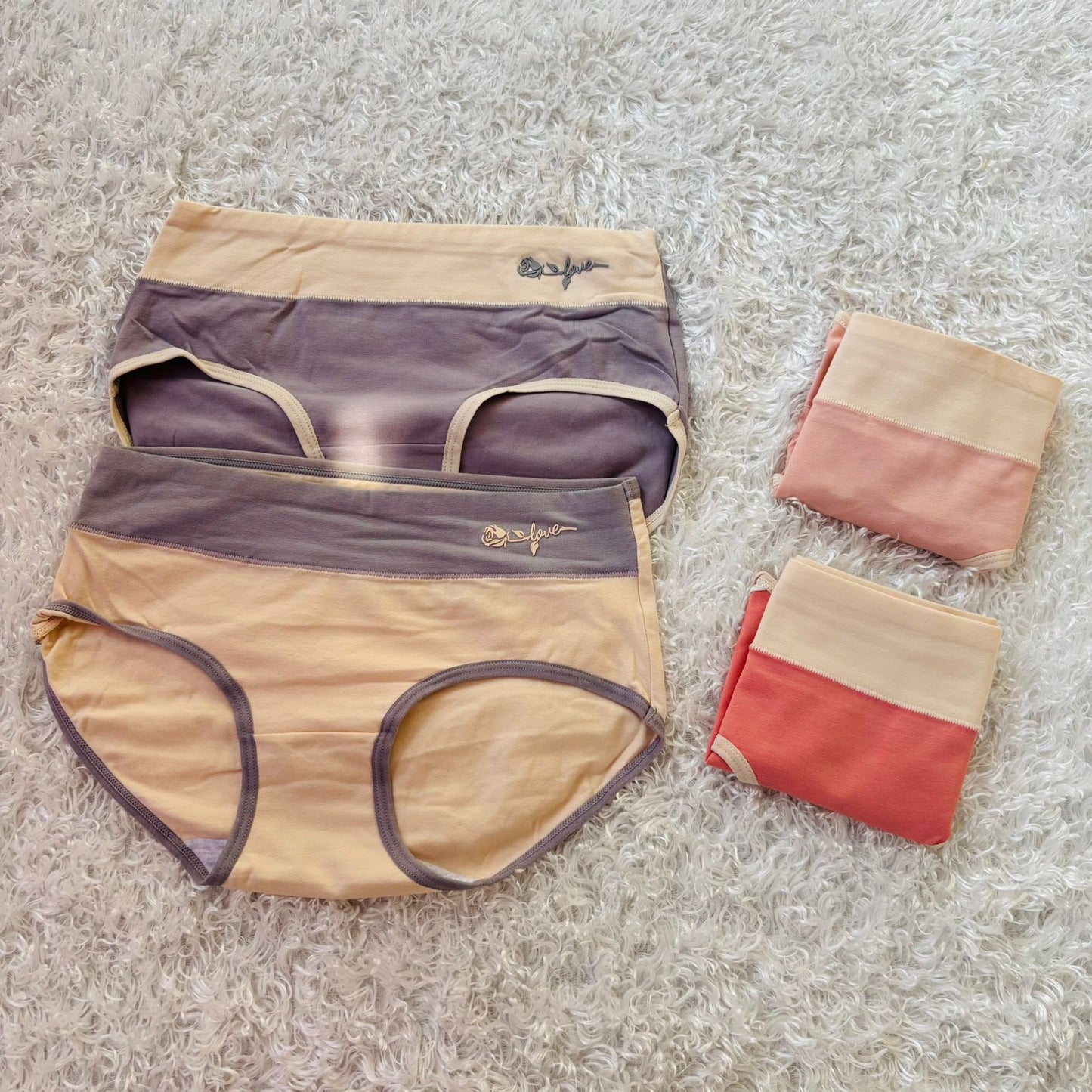 Flourish Pack of 3 Cotton Comfort Panty – Soft, Stretchy & Everyday Fit 496