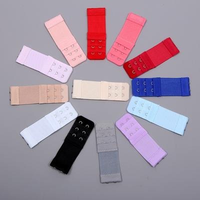 Pack Of 3 Elastic & Non Elastic Bra Extender – 3 Rows 2 Hooks Increases Band Size Comfortably
