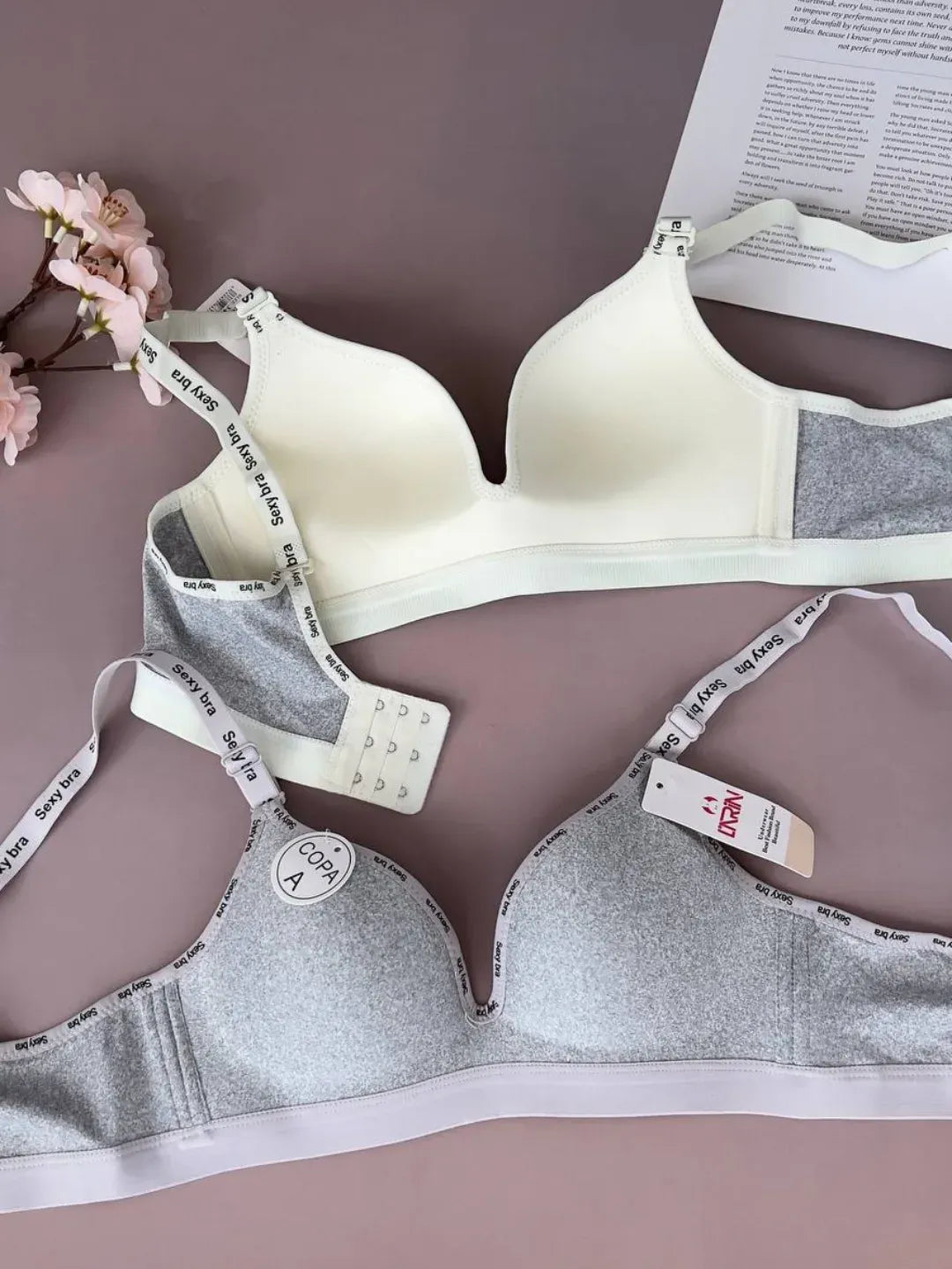 Flourish Pack of 3 Premium Seamless Everyday Comfort Bra with Perfect Fit & Soft Support (2535)