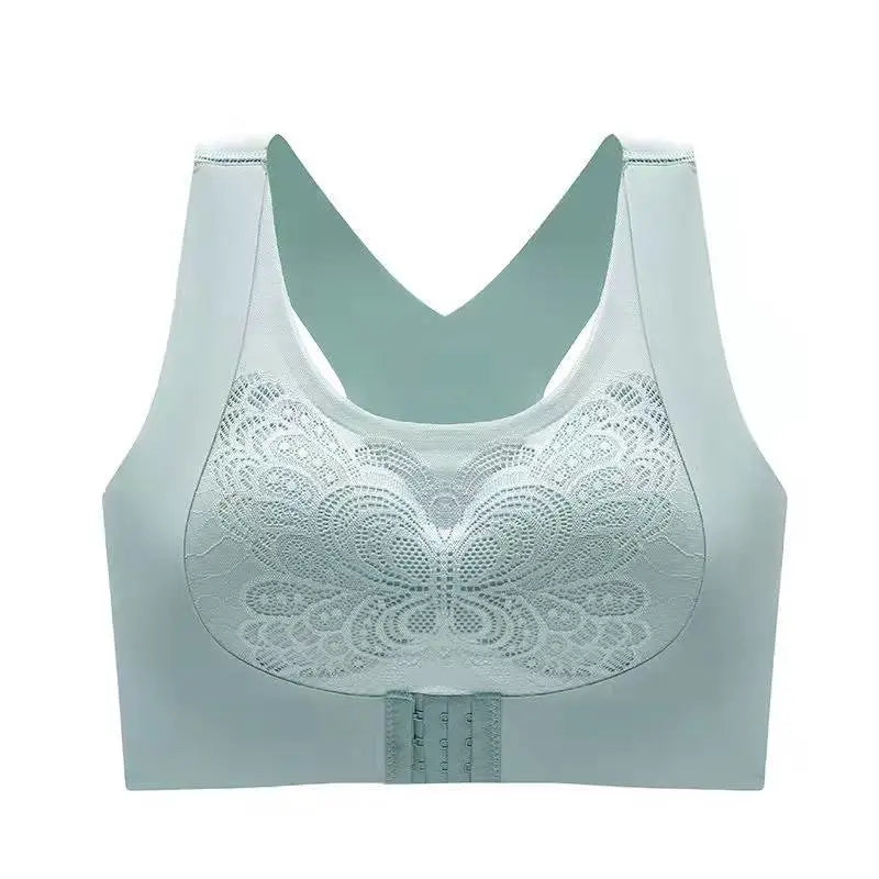 Flourish 3D High Quality Too Soft & Comfortable Push Up Removable Padded full Back Support Sports Bra butterfly wings