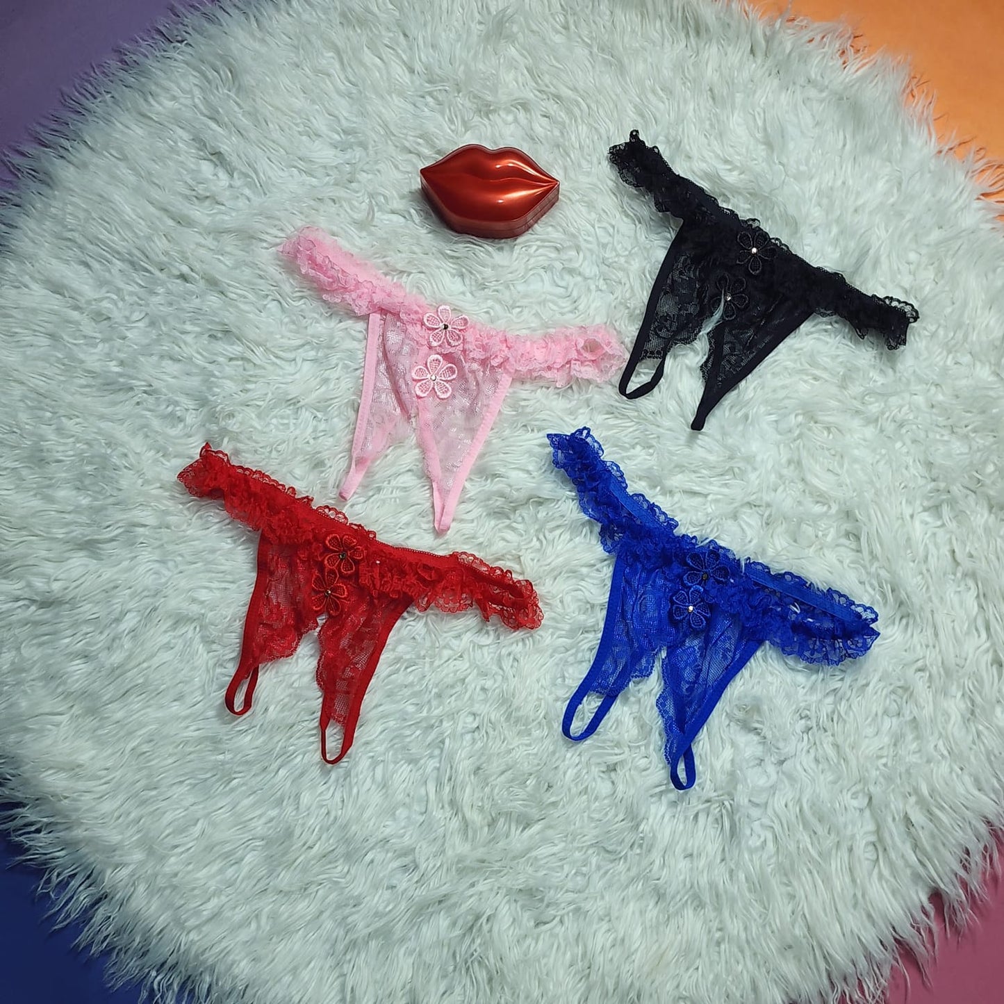 Pack Of 3 G-string Panties 1014