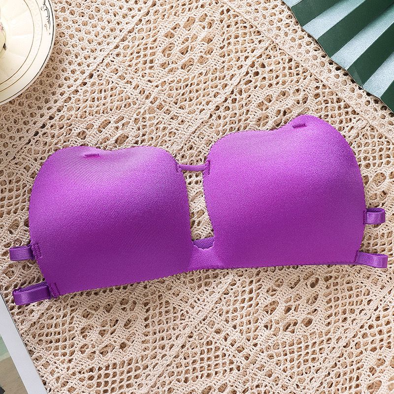 1 Pc Light Padded Cute Strapless With Free Invisible Straps Strapless bra 3D20024  (suitable for small cup size)