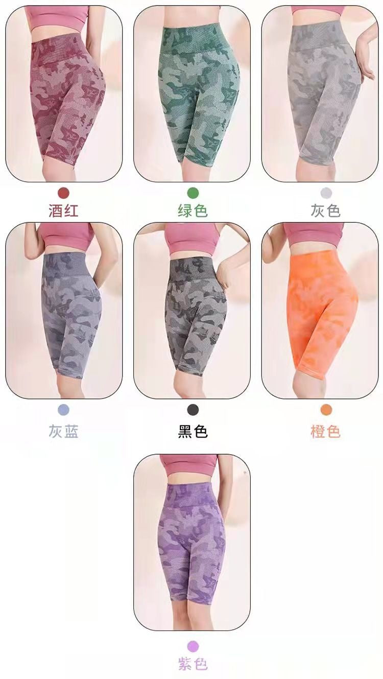 Flourish 1 Pc Mesh Women Yoga Leggings Breathable Sports Panty Shorts Fitness For Girls & Women 050