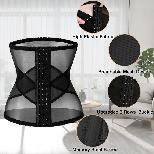 Flourish  Women Postpartum Recovery Waist Trainer Belly Tummy Control Belt Corset Shaper