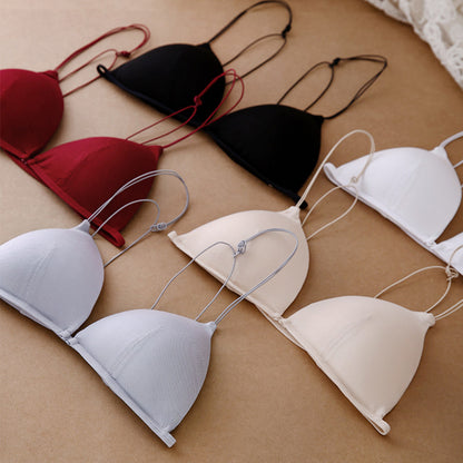 1 Pc Fashion New Style Triangle Cup Front-Closure Push Up Comfort Bra for Girls – 3301