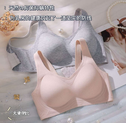 Flourish Ribbed Seamless Push-Up Sports Bra – Soft Fit, Natural Lift & Everyday Elegance 8126