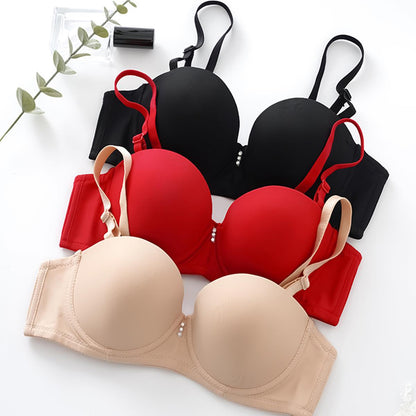 Neww Arrival Silk Wired Padded Bra – Adjustable Straps Everyday Support Bra 888