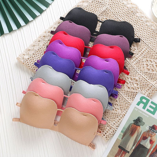 Pack Of 2 Light Padded Cute Strapless With Free Invisible Straps Strapless bra 3D20024  (suitable for small cup size)