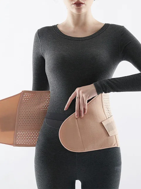 Flourish Adjustable Postpartum Belly Support Belt – Breathable Slimming Waist Shaper 6812
