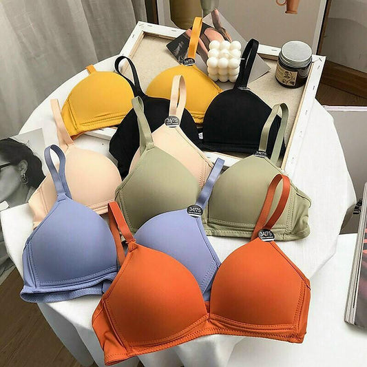 New High Quality Super comfortable Push Up Sexy Seamless Light Padded T Shirt Bra C5