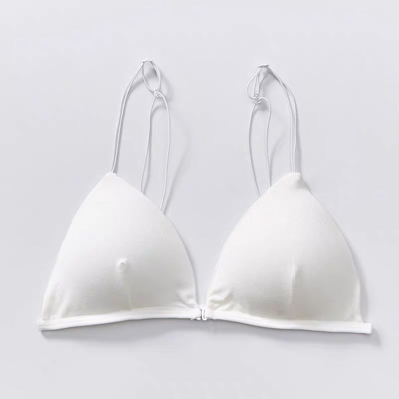 1 Pc Fashion New Style Triangle Cup Front-Closure Push Up Comfort Bra for Girls – 3301