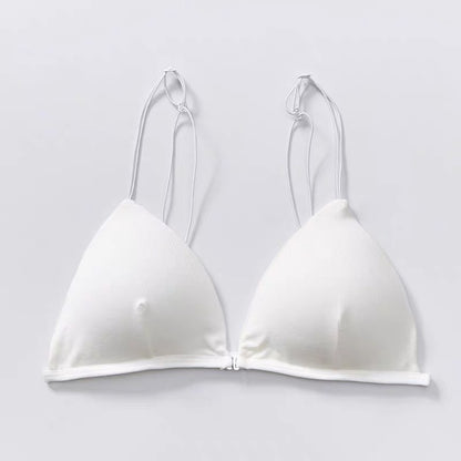 1 Pc Fashion New Style Triangle Cup Front-Closure Push Up Comfort Bra for Girls – 3301