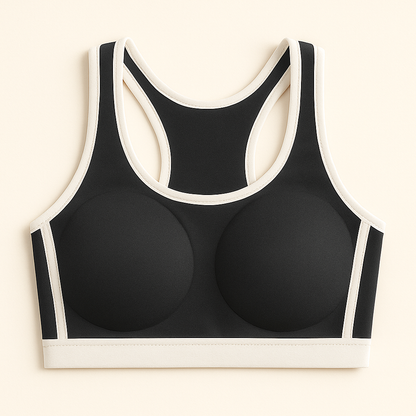 Flourish Pack Of 3 light Padded Cotton Sports Bra For Girls 004