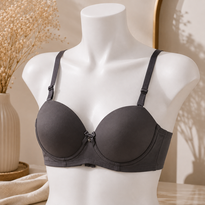 Flourish Women’s Lightly Padded Bra with Removable Straps – Comfortable Everyday Wear-812