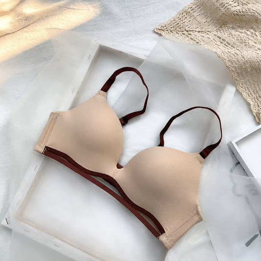 Women's Seamless T-Shirt Bra – Lightly Padded Non-Wired Everyday Comfort Bra-C6