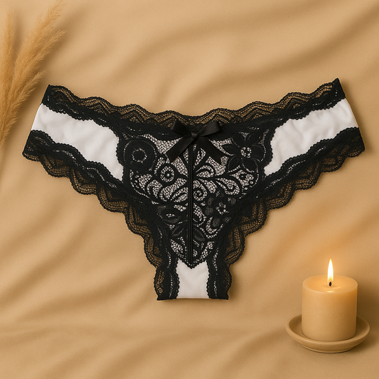 Flourish Women’s Silk & Lace Panty