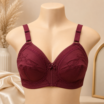 Flourish Citin Non-Padded Non-Wired Full Cover Minimizer Bra Plus Size