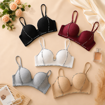 Flourish Pack of 3 Love Secret Deep Cleavage Single Padded Bra -740