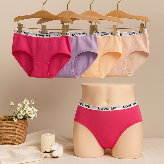 Flourish Plain Love Patti Casual Use Cotton Panties 606