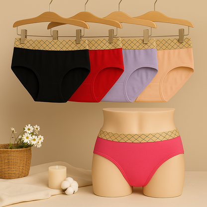 Pack Of 2 High-Waist Comfort Panty 1444