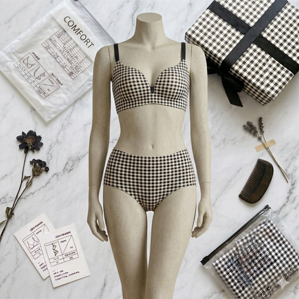 Flourish The Signature Gingham Seamless Set