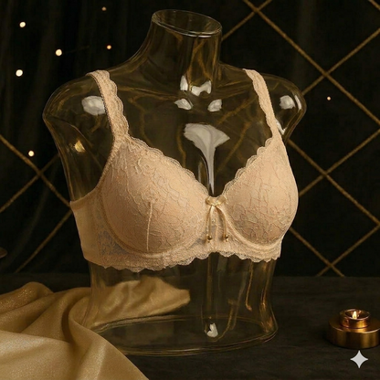 Flourish  Pack of 2 Premium Lace Comfort Push-Up Bra – 733