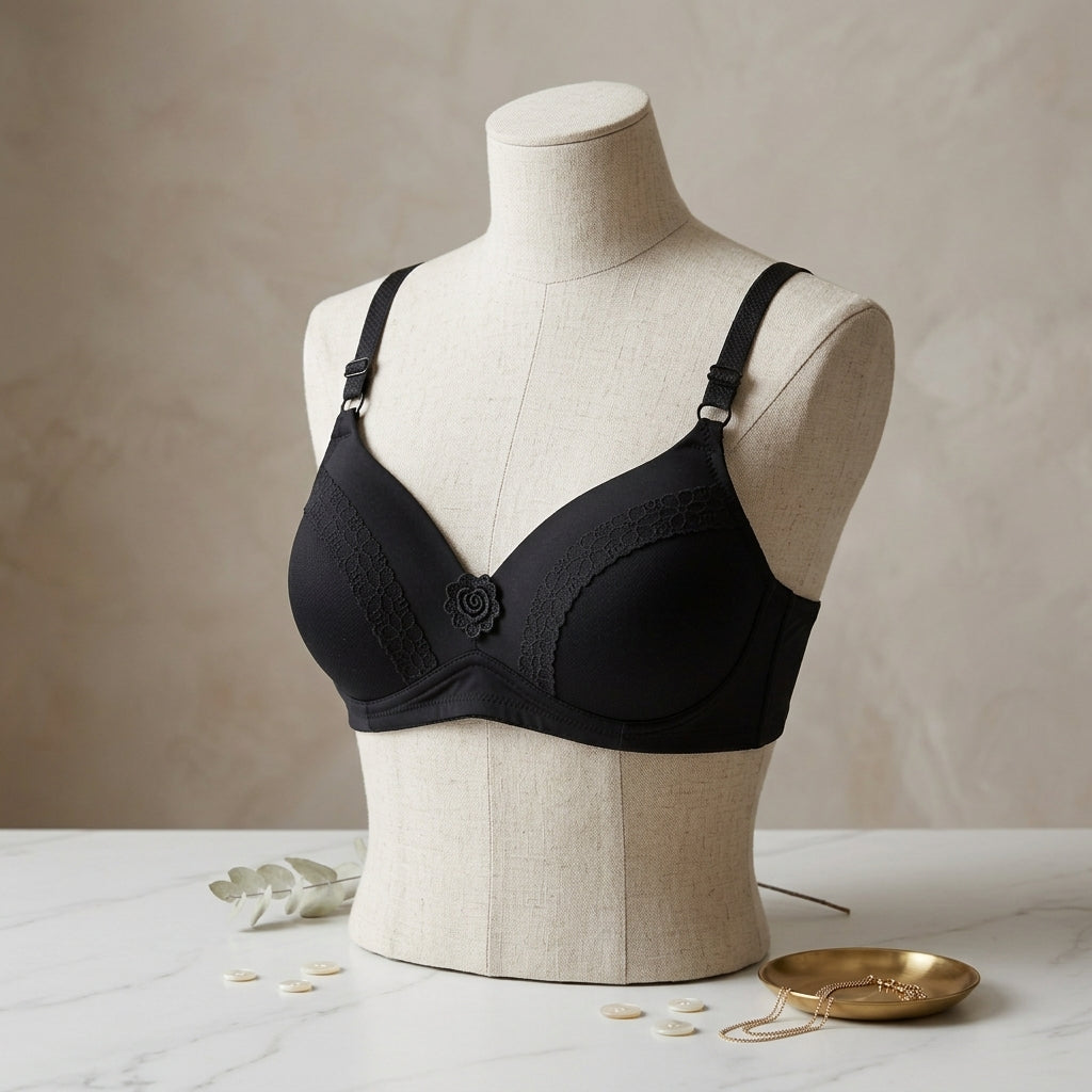 Butterfly Lace Bra – The Perfect Combination of Comfort-S/B