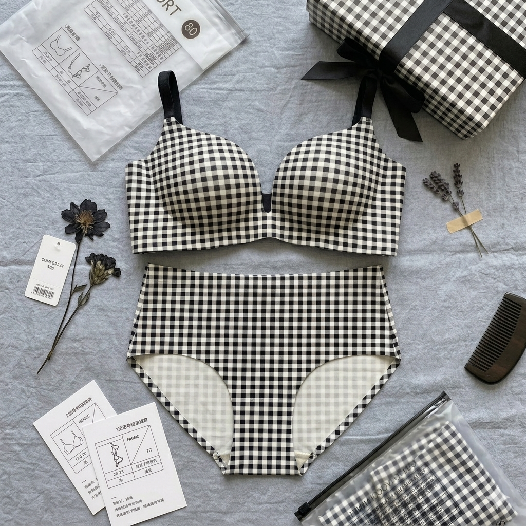 Flourish The Signature Gingham Seamless Set
