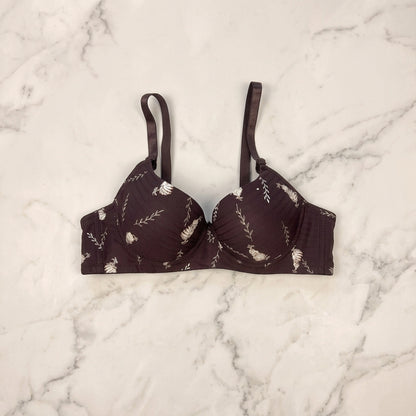 Floral Printed Padded Bra – Comfortable Everyday Support -BZ2