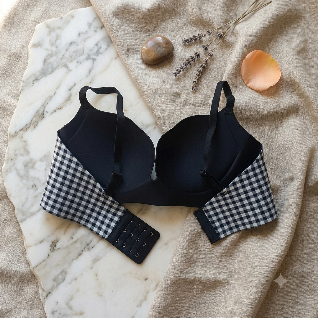 Pack of 2 Fashionable Deep U Push-Up Soft Support Bra 3D Shaping for Small Breasts Comic Bust Big Maker Soft Women's Underwear Seamless