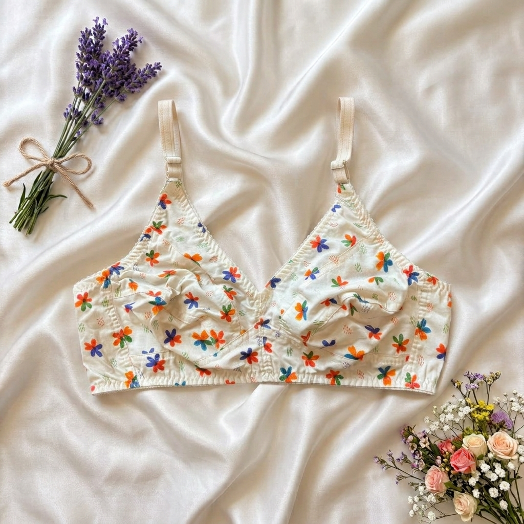 Bloom Daily Lawn Cotton Comfort Non-Padded Bra Collection-1pcs 005