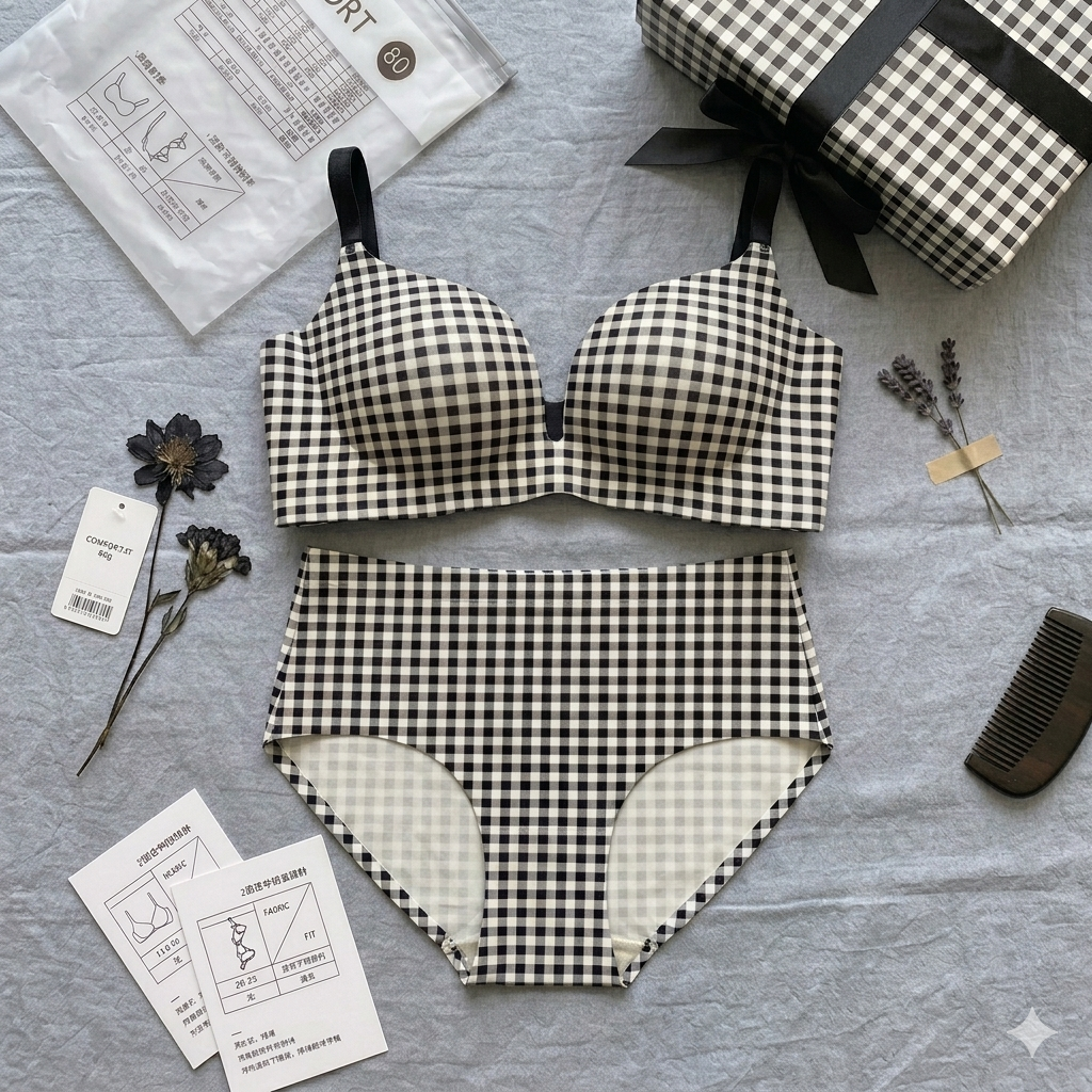 Flourish The Signature Gingham Seamless Set