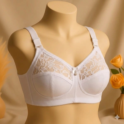 Flourish Plus Size Disclosure Non-Padded Non-Wired Full Coverage Bra