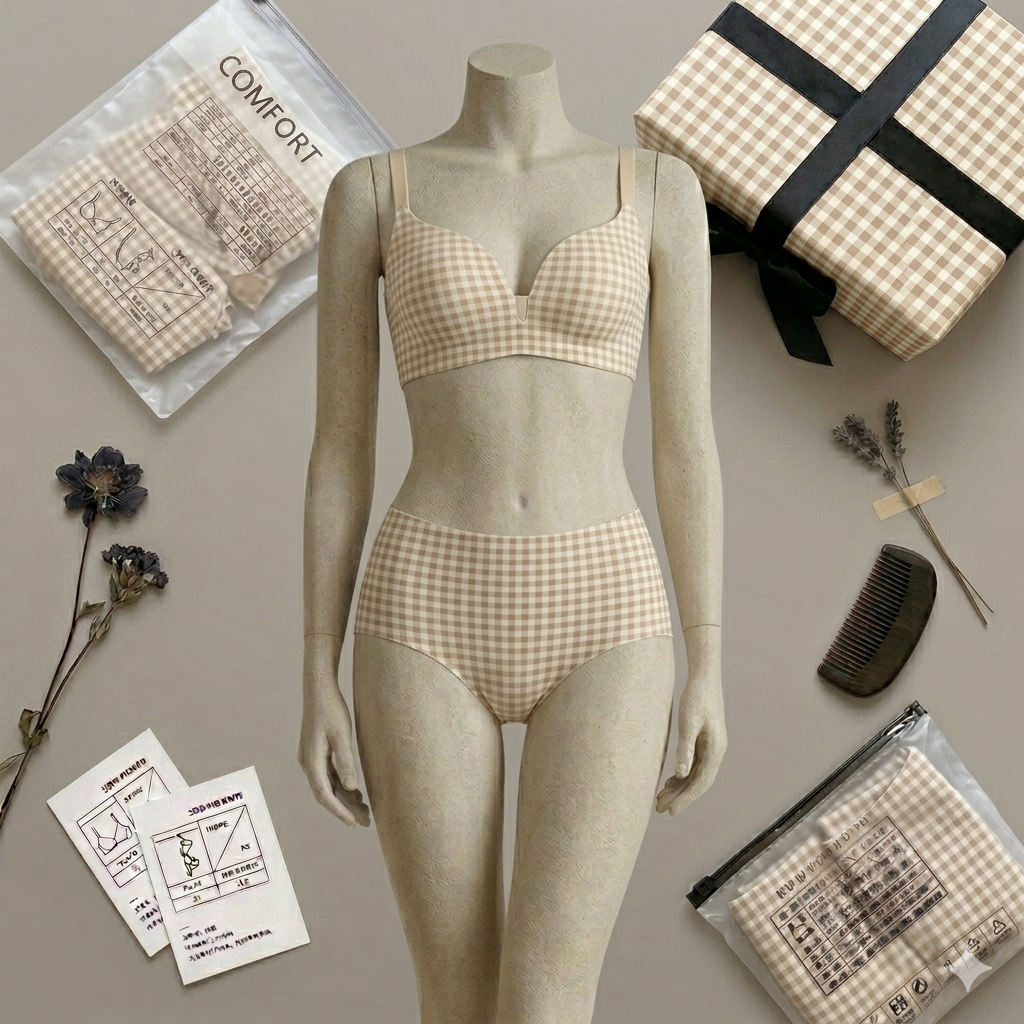Flourish The Signature Gingham Seamless Set