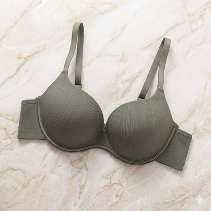 Seamless Padded Bra – Smooth Finish & Everyday Comfort-AZE