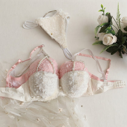 Women’s Padded Bra and Panty Set – Lace Lingerie Set -CH L1