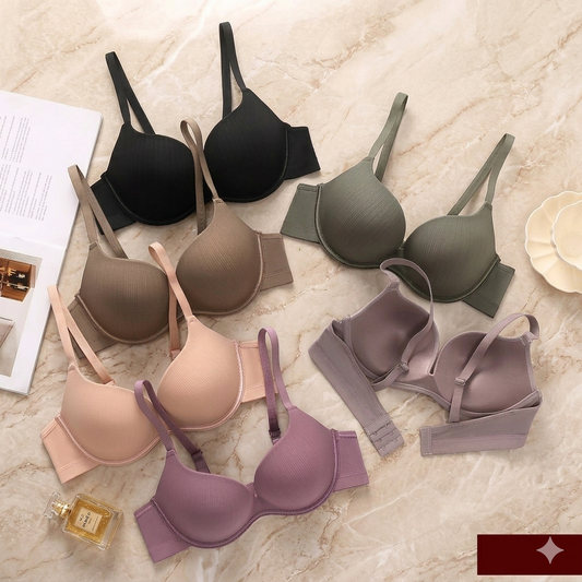 Flourish Pack of 2 Daily Comfort Push-Up Bra Duo –
