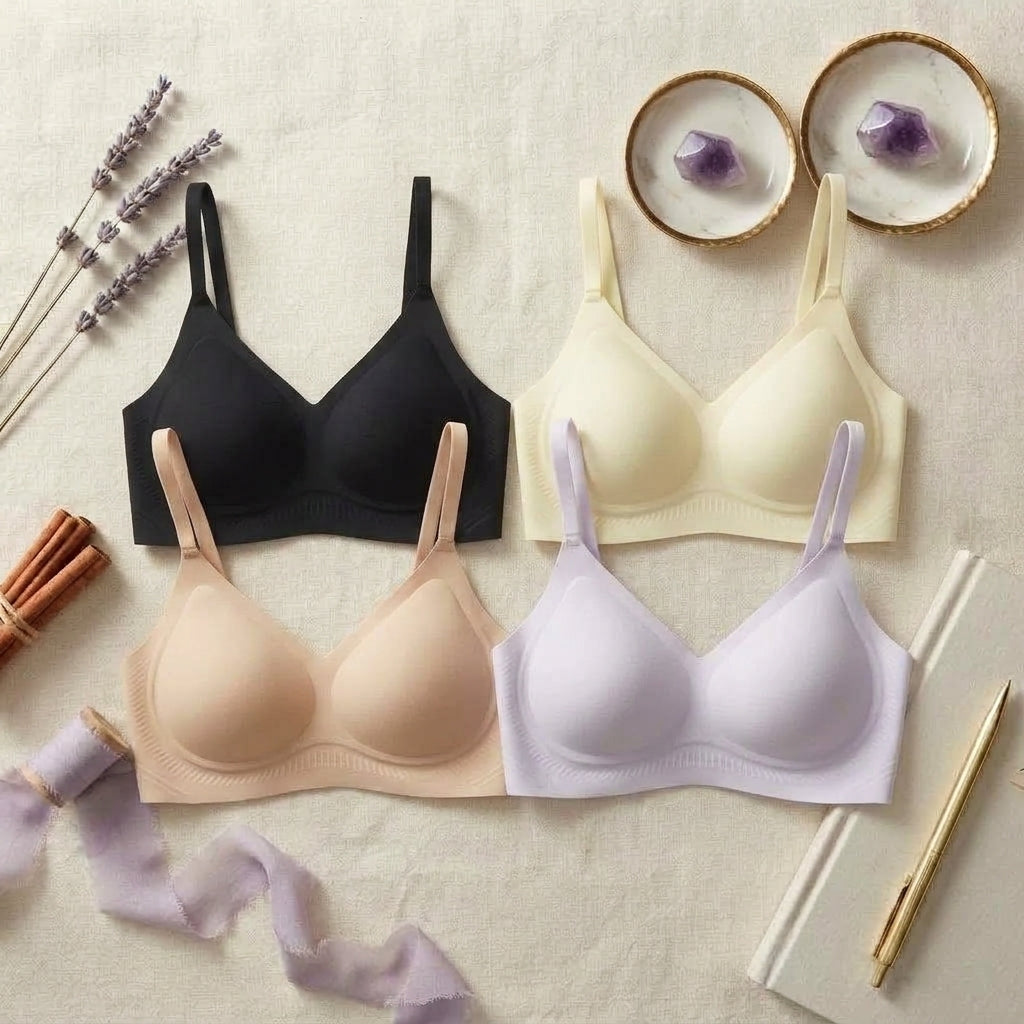 Women’s Seamless Padded Bra – Soft & Comfortable Everyday -8842