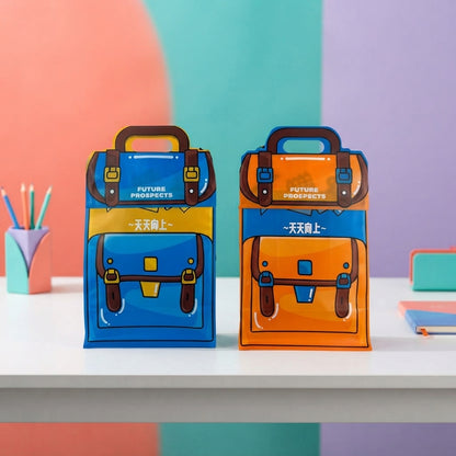 Cute School-Style Multi-Purpose Gift Bag