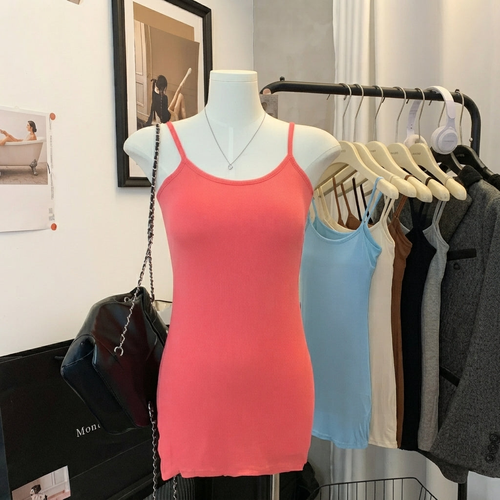 Women’s Padded Cami Slip – Comfortable Camisole & Undershirt