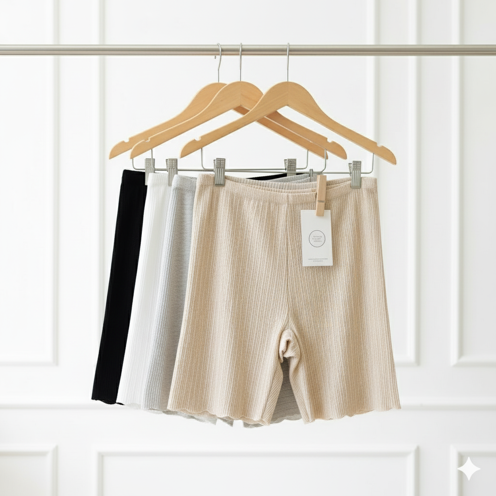 Flourish Pack of 2 Ribbed Mesh Boxer Shorts – Breathable, Stretchy & Lightweight Comfort 1996