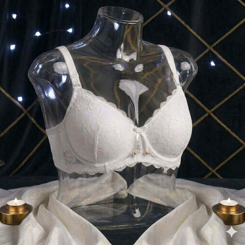 Flourish  Pack of 2 Premium Lace Comfort Push-Up Bra – 733