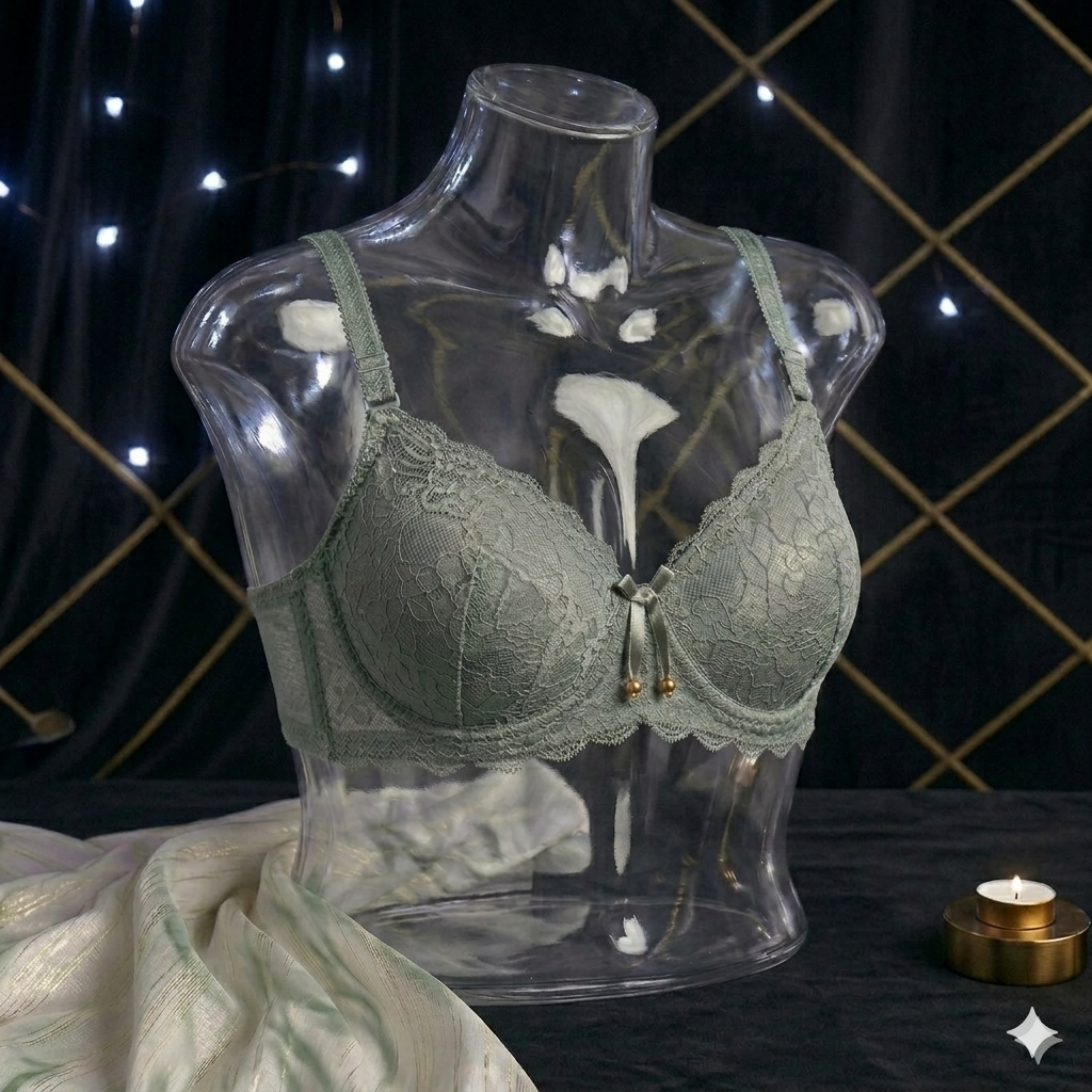 Flourish  Pack of 2 Premium Lace Comfort Push-Up Bra – 733