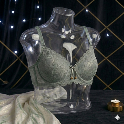 Flourish  Pack of 2 Premium Lace Comfort Push-Up Bra – 733