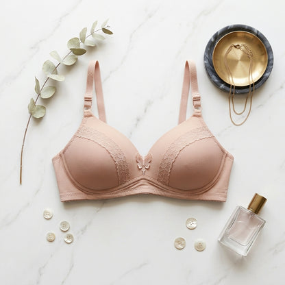 Butterfly Lace Bra – The Perfect Combination of Comfort-S/B