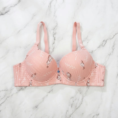 Floral Printed Padded Bra – Comfortable Everyday Support -BZ2